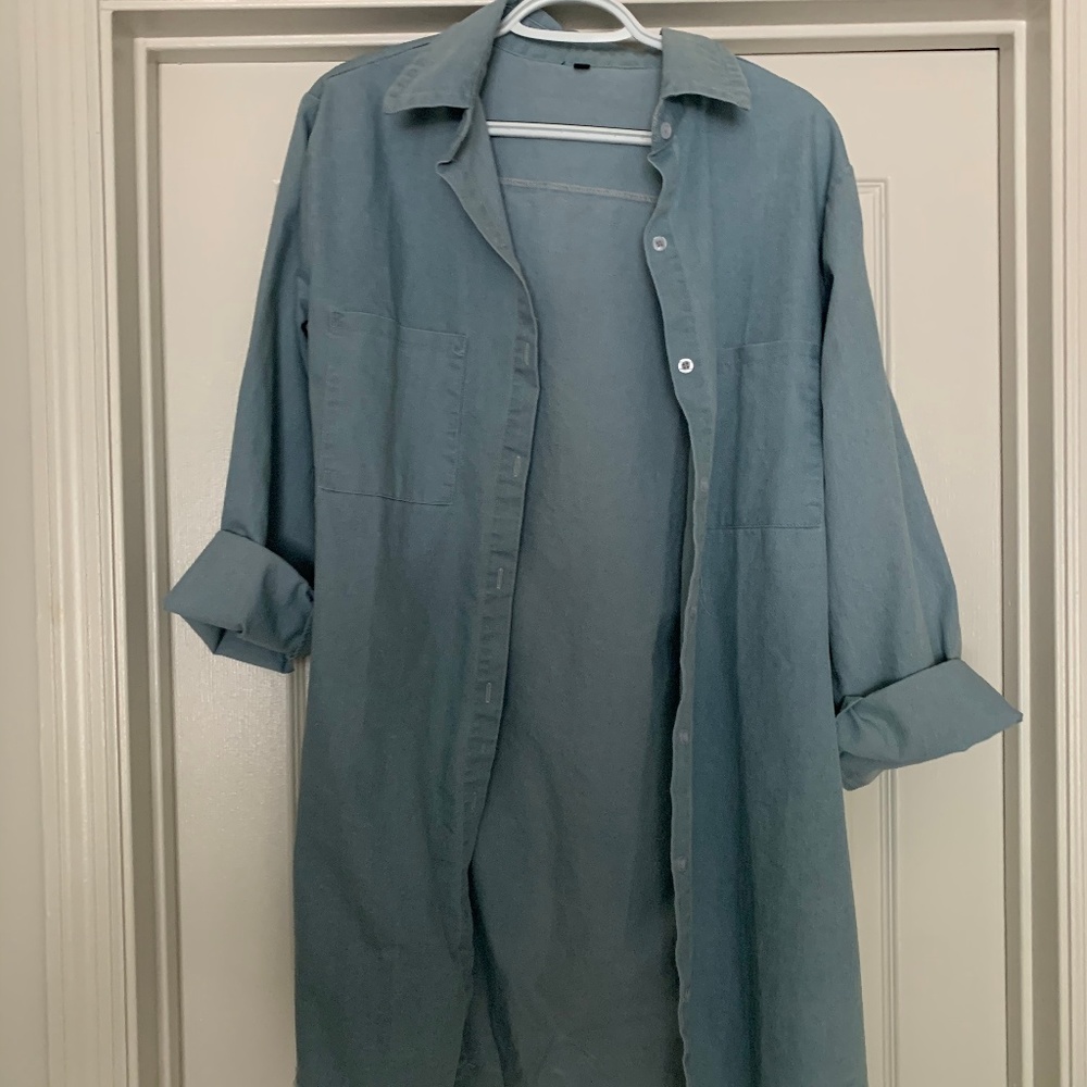 Denim Oversized Tunic